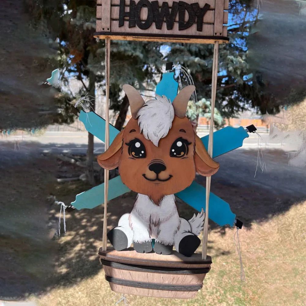 Tier Windmühle Hof Kunst Dekoration