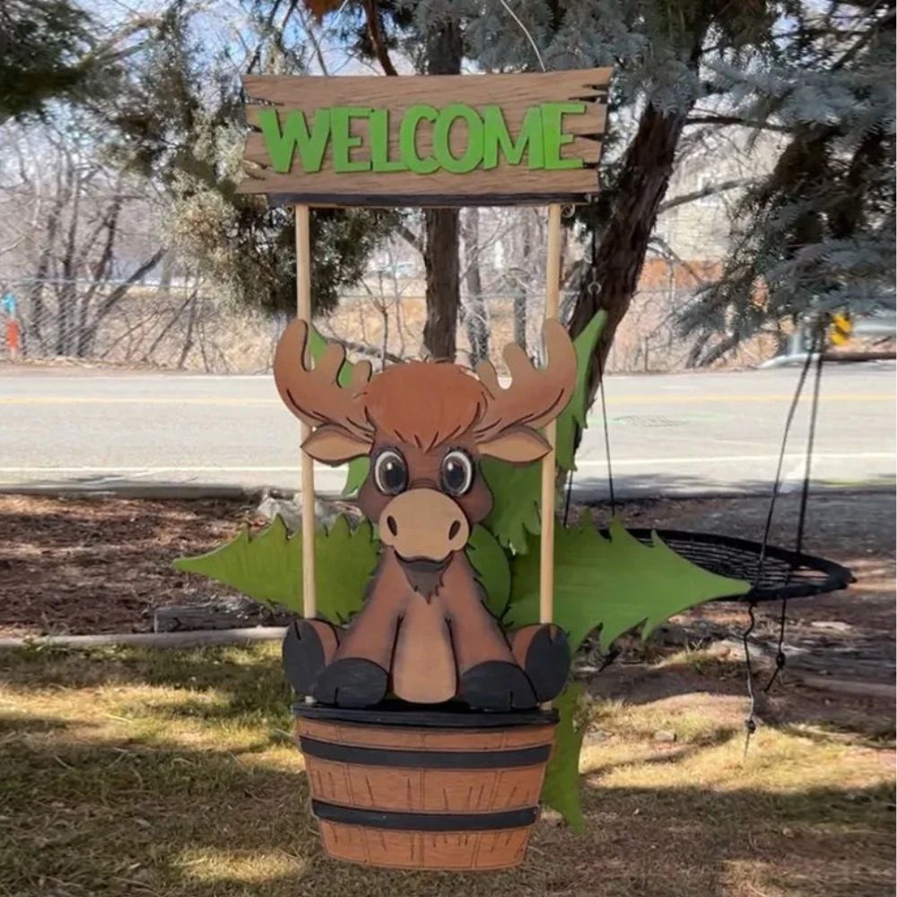 Tier Windmühle Hof Kunst Dekoration